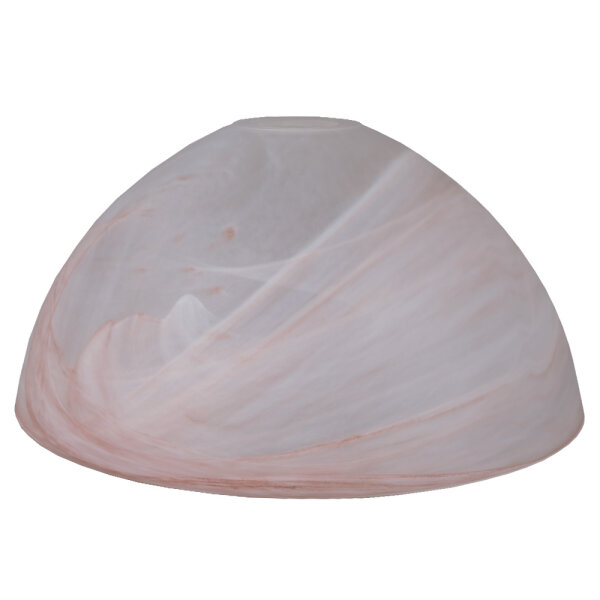 Braunes Lampenglas Rund 300mm – Ersatzglas Für Pendelleuchten Mit E27 Fassung