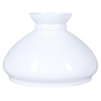 Petroleumglas opal weiß Ø 234mm Lampenglas...