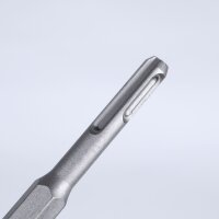 Meißel-Set SDS-Plus 4 teilig Kanal Breit Spitz Flach Stahl Meissel für Bohrhammer