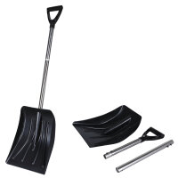 Schneeschieber zusammensteckbar Schneeschaufel 94cm Länge