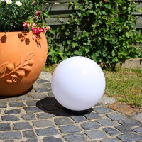 Kugelleuchte Ø 30cm E27 Kugellampe Außenleuchte Gartenlampe