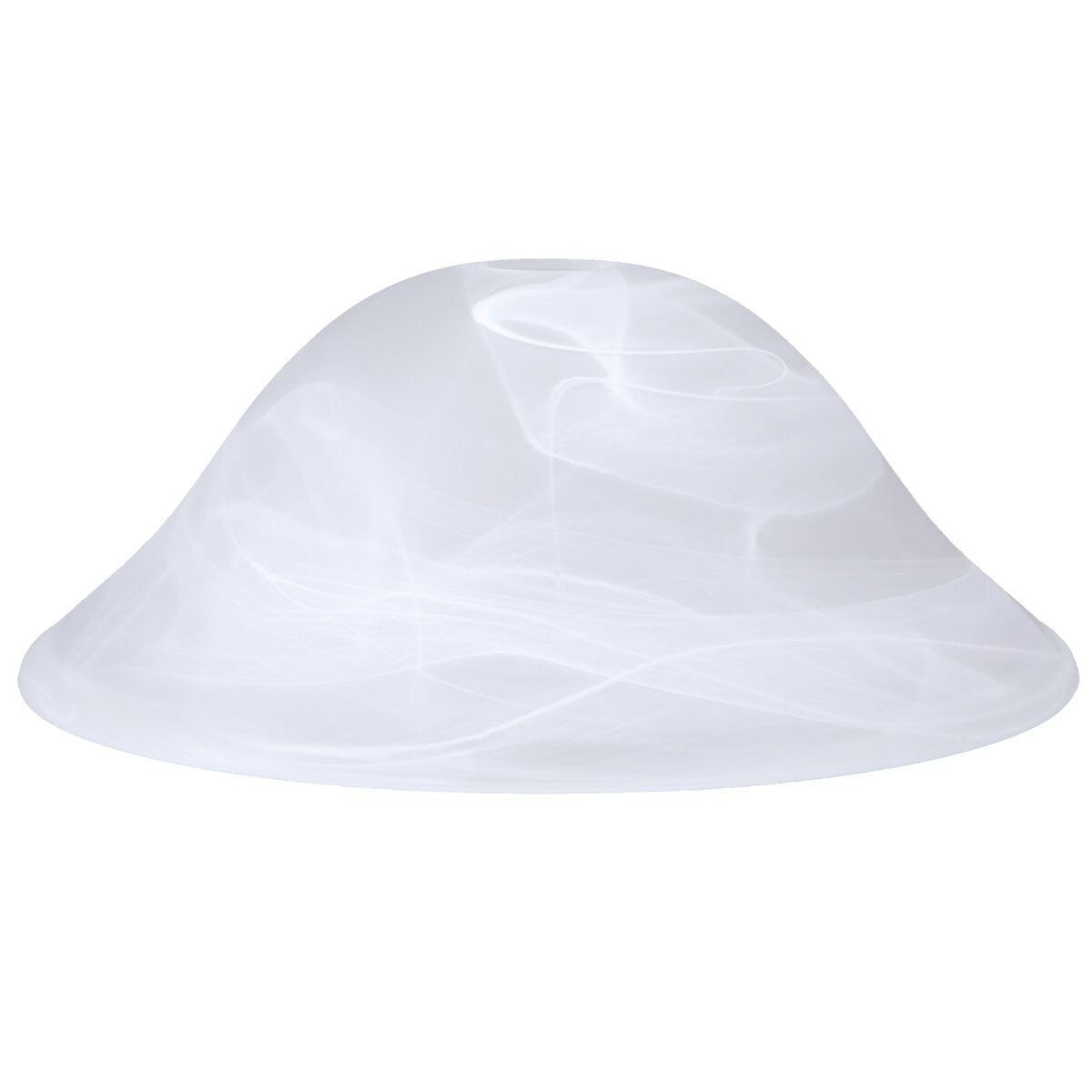 Ersatz-Lampenglas Rund, Alabasterglas 365mm Durchmesser – Für Pendel-, Wand- & Tischlampen Mit E27