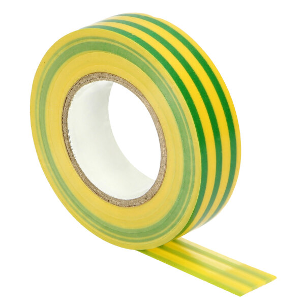 6 rollen zwarte isolatietape, 20 mm x 20 m, pvc-tape, zelfklevend, zelfklevend, waterdicht, voor isoleren, repareren, bundels van elektrische kabels