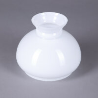Lampenglas Petroleumglas Glasschirm Ø 120mm Ersatzglas Weiß