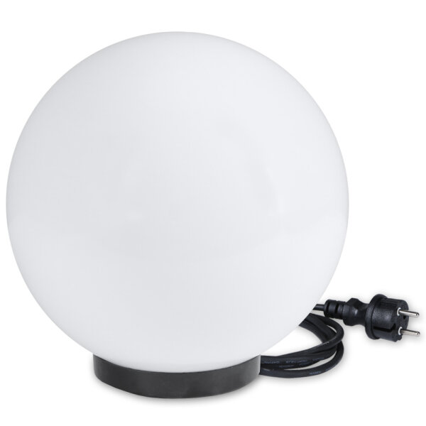 Kugelleuchte inkl. 3m Anschlußkabel Ø 40cm Kugellampe Gartenleuchte Aussenleuchte