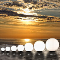 Kugelleuchte inkl. 3m Anschlußkabel Ø 40cm Kugellampe Gartenleuchte Aussenleuchte