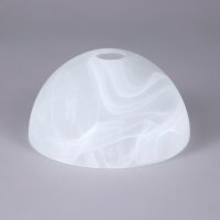 Lampenglas Ersatzglas Alabasterglas weiß  Ø 172mm Leuchtenglas