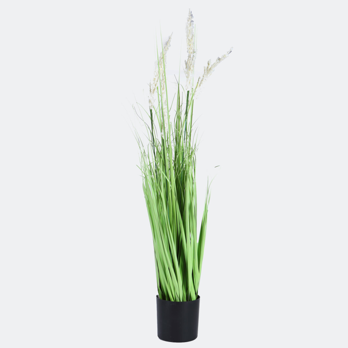 Kunstpflanze Schilfgras mit Rispen Kunstblume 90 cm Dekopflanze, 39,99