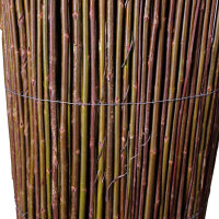 Weidenmatte Sichtschutz H:80-200cm Zaun Windschutz L:300 / 500cm Sichtschutzmatte Weidenzaun  60 300