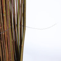 Weidenmatte Sichtschutz H:80-200cm Zaun Windschutz L:300 / 500cm Sichtschutzmatte Weidenzaun  60 300