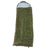 Mumienschlafsack und Deckenschlafsack in verschiedenen Farben