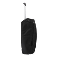 Kofferset Reisekoffer 2er Set Stoff mit 2 Rollen Schwarz