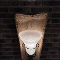 Wandleuchte Dachziegelleuchte Wandlampe Landhausstil E14 handgefertigt Lampe