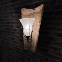 Wandleuchte Dachziegelleuchte Wandlampe Landhausstil E14 handgefertigt Lampe