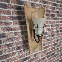 Wandleuchte Dachziegelleuchte Wandlampe Landhausstil E14 handgefertigt Lampe