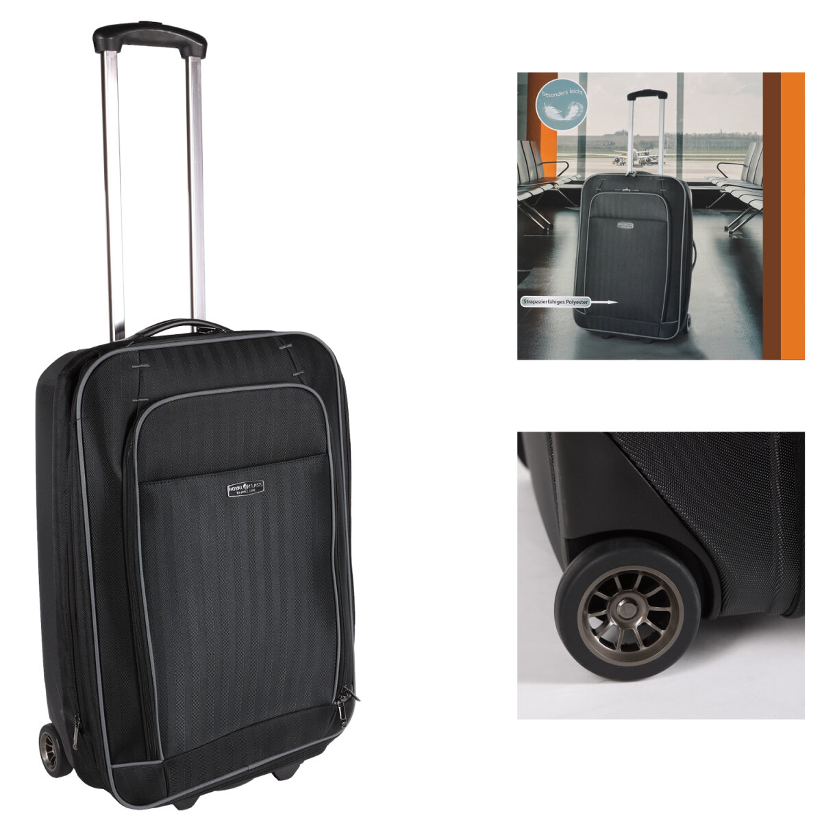 reisekoffer 30 liter Reisekoffer Hybrid Trolley Koffer