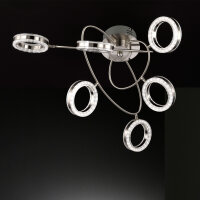 Deckenleuchte LED Spot Geza 9389.06.64.7000 6flg Wofi