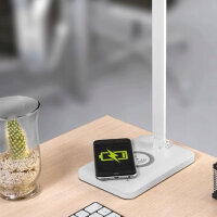 Schreibtischleuchte schwarz LED 7W Schreibtischlampe modern