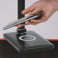 Schreibtischleuchte schwarz LED 7W Schreibtischlampe modern