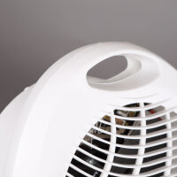 Elektrischer Heizlüfter Heizstrahler 1000W / 2000W Weiß