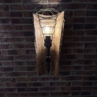 Dachziegelleuchte Wandleuchte Wandlampe Innen E27 Ziegeleuchte 230V  H4L Dekorativ IP20