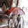 Wandbild Metallbild 3D-Optik Rainy Paris Herbst 3D 120x80cm handmade