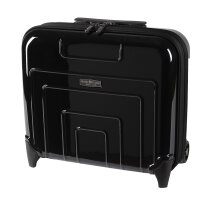 Hartschalenkoffer Business Koffer Trolley Schwarz glänzend