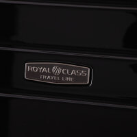 Hartschalenkoffer Business Koffer Trolley Schwarz glänzend