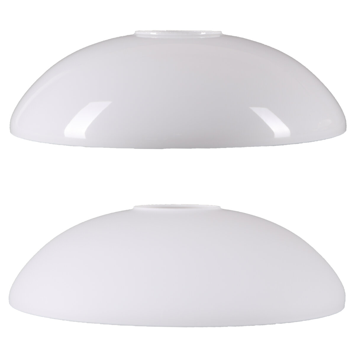 Lampenglas Ersatzglas Lampenschirm weiß Glasschirm rund matt glänzend, 39,99 €