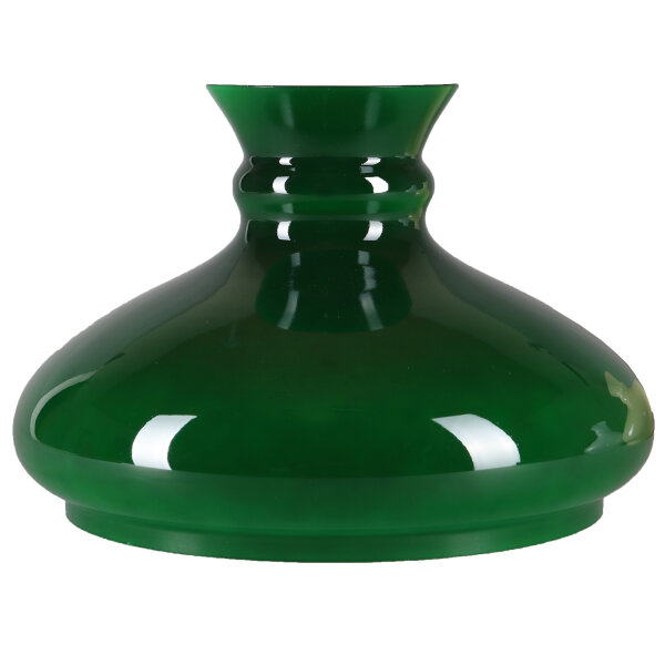 Lampenglas Ersatzglas Petroleumglas Ø 230mm Opalglas glänzend E27  Grün
