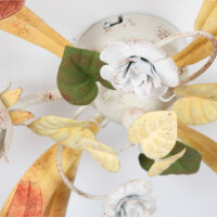 Deckenleuchte Deckenlampe Florentiner 2xE14 handgefertigt exkl.Leuchtmittel