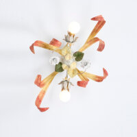 Deckenleuchte Deckenlampe Florentiner 2xE14 handgefertigt exkl.Leuchtmittel