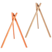 Vogelhausständer Dreibein Ständer Holz Gestell 102cm