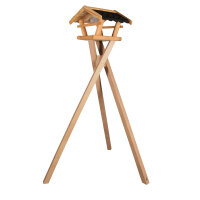 Vogelhausständer Dreibein Ständer Holz Gestell 102cm
