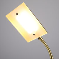 LED Stehlampe Cory Wofi 3321.01.32.6000 Dimmbar LED 8W Nickel Messing