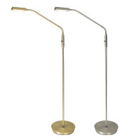 LED Stehlampe Cory Wofi 3321.01.32.6000 Dimmbar LED 8W Nickel Messing