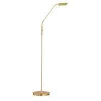 LED Stehlampe Cory Wofi 3321.01.32.6000 Dimmbar LED 8W Nickel Messing
