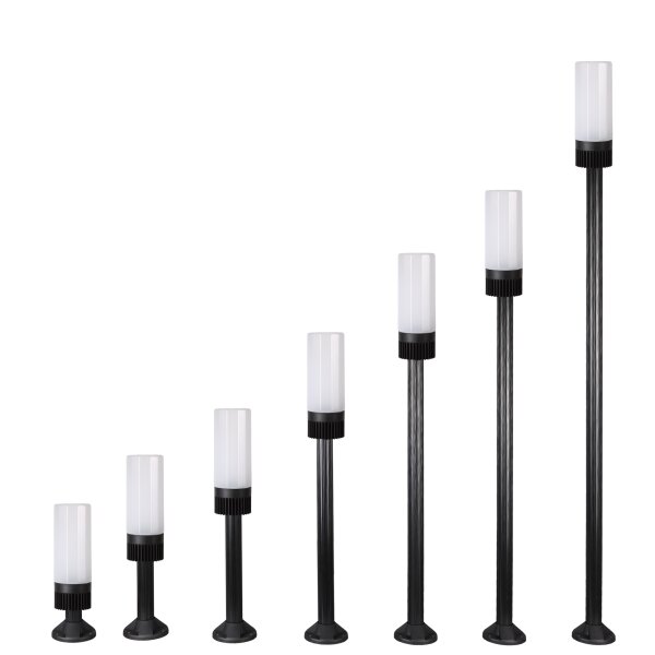 Wegeleuchte Sockelleuchte Außenleuchte Gartenleuchte Lampe Höhe 40 - 184cm