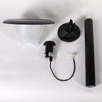 Wegeleuchte Wegelampe Außenleuchte Gartenleuchte E27 Lampe Höhe 46 - 116cm