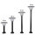 Wegeleuchte Wegelampe Außenleuchte Gartenleuchte E27 Lampe Höhe 46 - 116cm