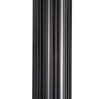 Wegeleuchte Gartenleuchte Aussenleuchte Wegelampe schwarz Höhe 54,5 -104,5cm