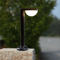 Wegeleuchte Gartenleuchte Aussenleuchte Wegelampe schwarz Höhe 54,5 -104,5cm