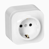 Steckdose Schukosteckdose 1-fach Wandsteckdose Aufputz...