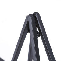 Brennholzregal Stapelregal Design Stern schwarz 2er Set