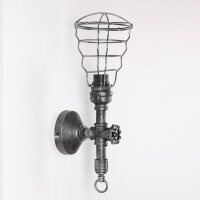 Wandleuchte Wandfackel Industrial-Style E27 Wandlampe 230V dekorativ max.60W