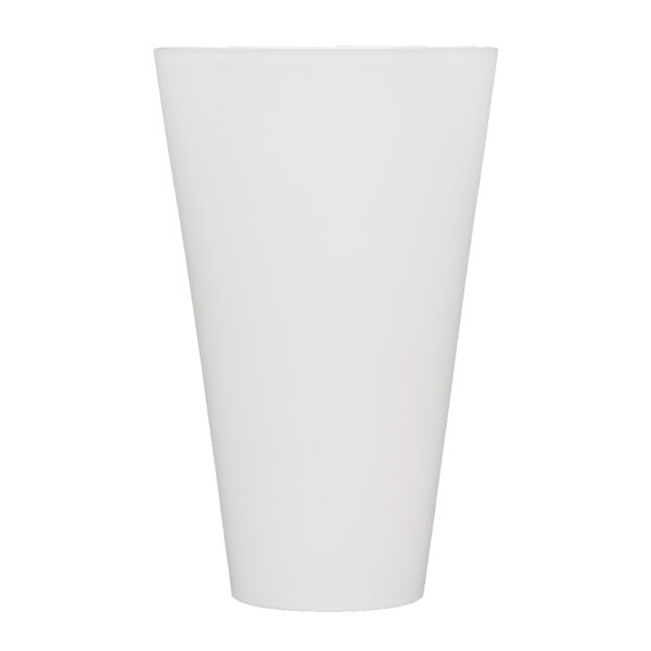 Lampenglas Ersatzglas Leuchtenglas Höhe 150mm weiß matt für Fackelleuchten