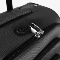 Reisekoffer Mykonos – Leicht, robust & sicher, Softshell-Koffer mit TSA-Schloss, 360° Rollen