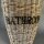 Toilettenpapierhalter Korb Aufbewahrungskorb m.Schriftzug Naturrattan