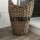 Toilettenpapierhalter Korb Aufbewahrungskorb m.Schriftzug Naturrattan