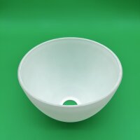 Ersatzglas opal matt weiß Ø200 mm H157 mm 42 mm Öffnung E27 Lampenglas Leuchtenglas